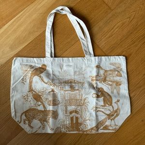 Sezane Canvas Tote Bag